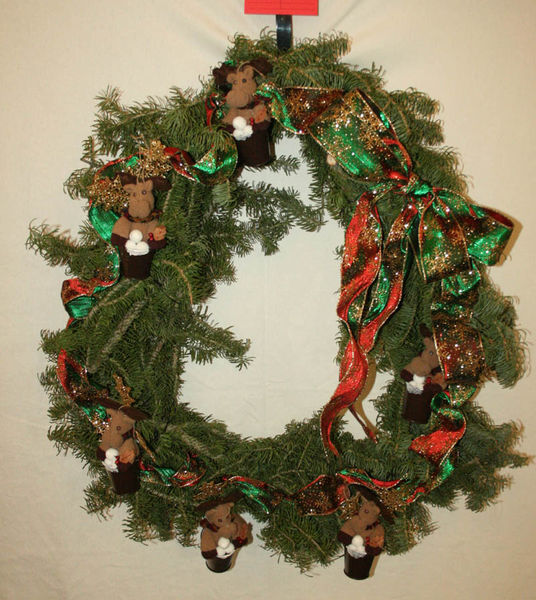 Clean Wash Wreath. Photo by Dawn Ballou, Pinedale Online.