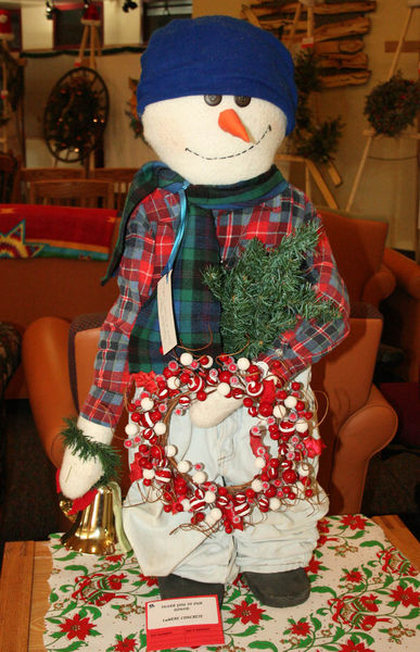 LaMere Snowman. Photo by Dawn Ballou, Pinedale Online.