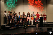 5th Grade Choir. Photo by Pam McCulloch, Pinedale Online.