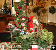 Shell Santa Sleigh. Photo by Dawn Ballou, Pinedale Online.