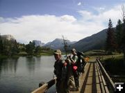 Green River Lakes footbridge. Photo by James Rogers.