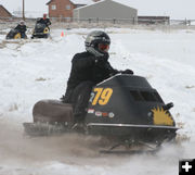 Sled 279. Photo by Dawn Ballou, Pinedale Online.