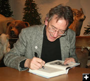 Book Signing. Photo by Dawn Ballou, Pinedale Online.