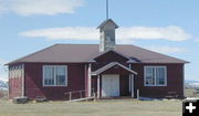 Historic Daniel Schoolhouse today. Photo by Dawn Ballou, Pinedale Online.