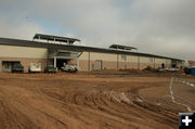 Livestock Barn. Photo by Dawn Ballou, Pinedale Online.