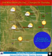 Winter returns. Photo by National Weather Service.