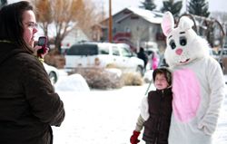 Easter eye candy . Photo by Casey Dean, Pinedale Roundup.