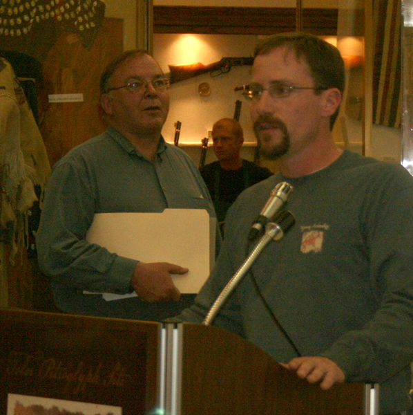 Mark Miller-John Laughlin. Photo by Dawn Ballou, Pinedale Online.