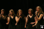 Jazz Choir. Photo by Pam McCulloch, Pinedale Online.