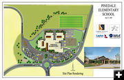 Floor Plan Rendering. Photo by Sublette County School District #1.