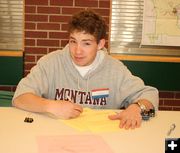 Ryan McKee. Photo by Dawn Ballou, Pinedale Online.