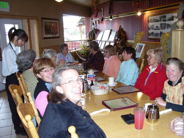 Lunch. Photo by Sage and Snow Garden Club.