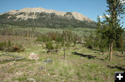 Campsite. Photo by Dawn Ballou, Pinedale Online.