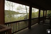 Deck View. Photo by Dawn Ballou, Pinedale Online.