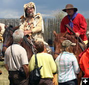 Meet the Cast. Photo by Clint Gilchrist, Pinedale Online.