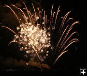 4th of July Fireworks. Photo by Dawn Ballou, Pinedale Online.