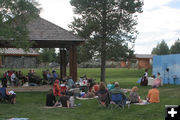 Audience. Photo by Tim Ruland, Pinedale Fine Arts Council.