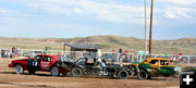 Demolition. Photo by Pam McCulloch, Pinedale Online.