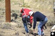 Gearing up. Photo by Cat Urbigkit, Pinedale Online.