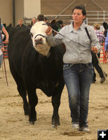 Kelsey Jensen. Photo by Clint Gilchrist, Pinedale Online.