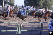 Thompson & Stevie. Photo by Pam McCulloch, Pinedale Online.