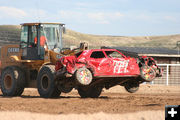 Tractor. Photo by Pam McCulloch, Pinedale Online.