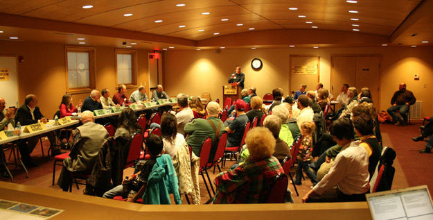 Candidate Forum. Photo by Pinedale Online.