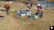 Preparing equipment. Photo by QEP Resources, Inc..