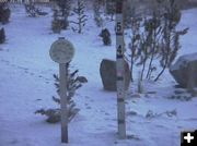 10 Below in Bondurant. Photo by Bondurant webcam.