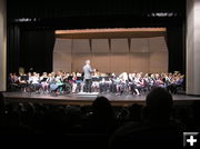 2010 MS Honor Band. Photo by Bob Rule, KPIN 101.1 FM Radio.