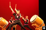 San Jose Taiko. Photo by Tim Ruland, Pinedale Fine Arts Council.