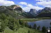 Above Green River Lakes. Photo by Fred Pflughoft.