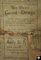 We have good drugs. Photo by Dawn Ballou, Pinedale Online.