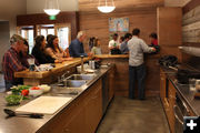 Simmering food. Photo by Tim Ruland, Pinedale Fine Arts Council.