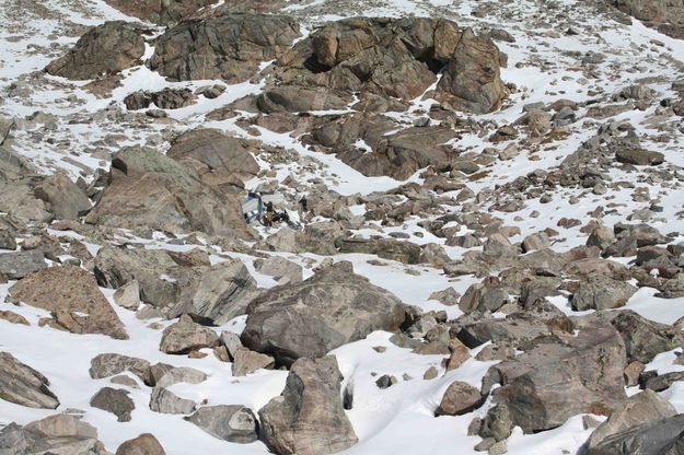 Crash site. Photo by Fremont County Sheriff’s Department..