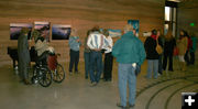 Artists Reception. Photo by Dawn Ballou, Pinedale Online.