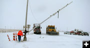 Road Closed. Photo by Wyoming Department of Transportation.