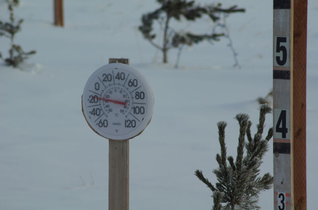 23 Below Zero. Photo by Bondurant Webcam.