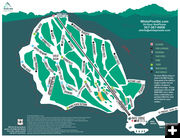 Trail Map. Photo by White Pine Resort.