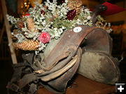 Saddle detail. Photo by Dawn Ballou, Pinedale Online.