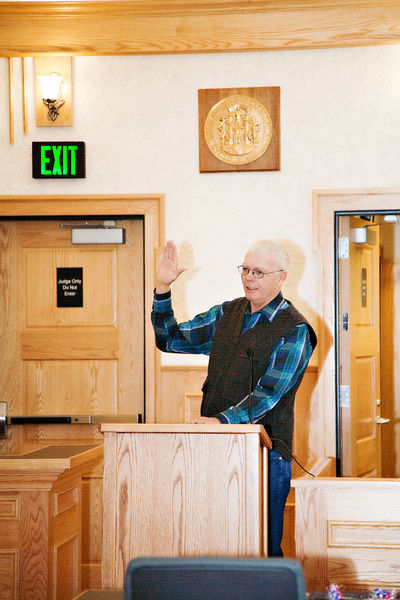 Joel Bousman, Commissioner. Photo by Tara Bolgiano.