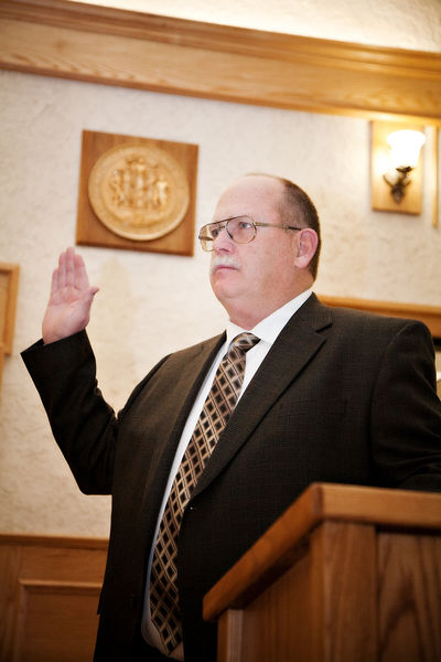 Dave Lankford, new Sheriff. Photo by Tara Bolgiano.