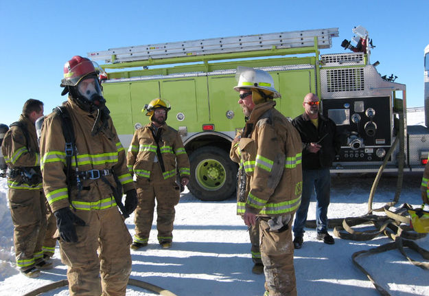 Sublette Firefighters. Photo by T.J. Hunt.