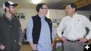 Senator Barrasso in Pinedale. Photo by Mari Muzzi, Sublette Examiner.