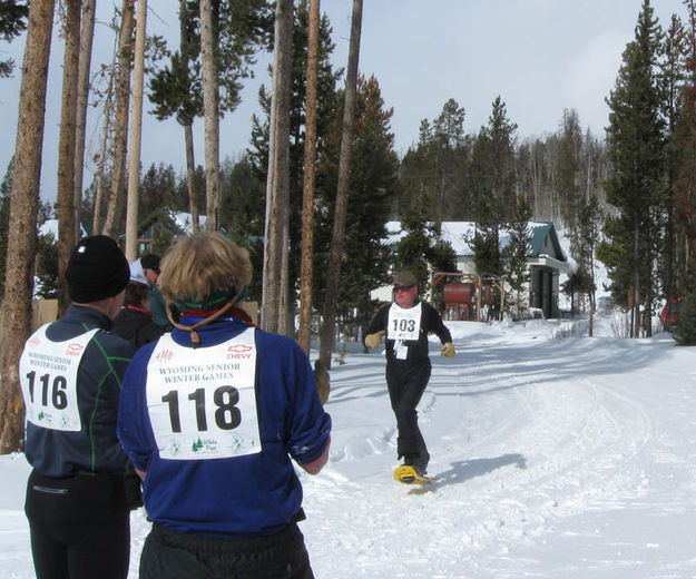 Jon Gibson - Snowshoes. Photo by Mindi Crabb.