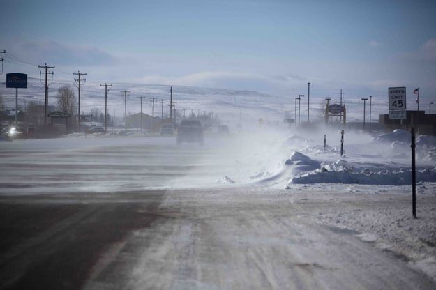 Highway 191 Headed West From Pinedale. Photo by Dave Bell, Pinedale Online.