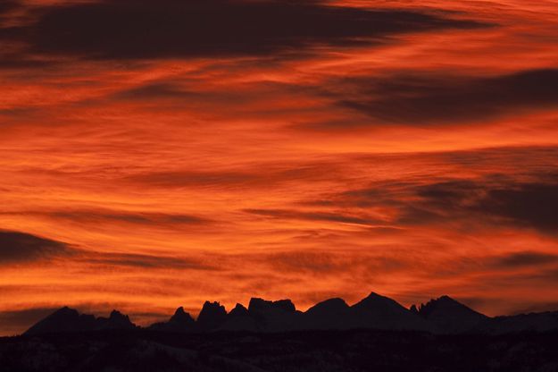 Fire in the Sky. Photo by Dave Bell.