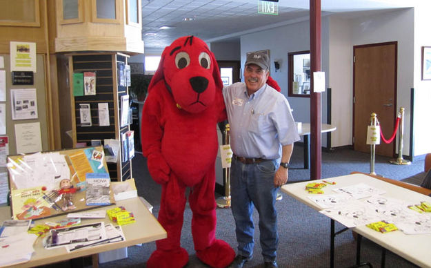 Clifford and Bill. Photo by Bill Winney.