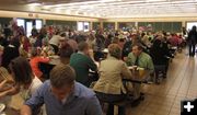 Lasagna Dinner. Photo by Bill Winney.