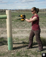 Nancy Davidson. Photo by Dawn Ballou, Pinedale Online.